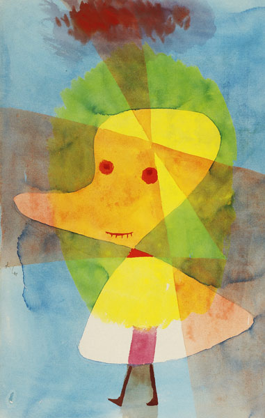Small garden ghost de Paul Klee