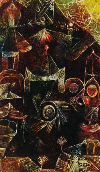 Kosmische Architectur, 1919, 162. de Paul Klee