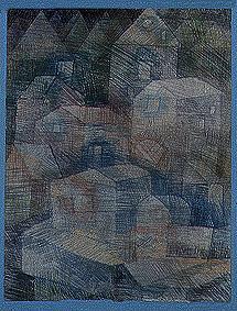 The last village in the /(pH) .-valley de Paul Klee