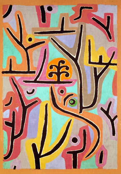 Park bei Lu, 1938. de Paul Klee