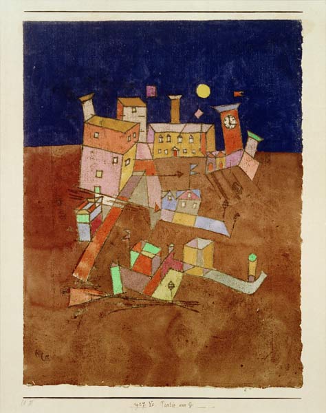 Partie aus G., 1927.245 (Y 5) de Paul Klee