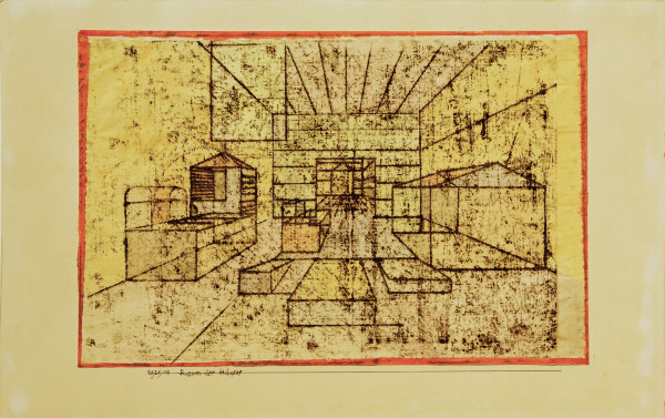 Raum der Haeuser, de Paul Klee