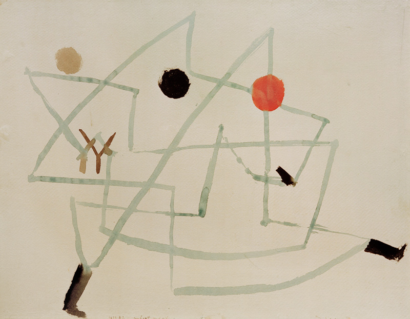 verhext und eilig, de Paul Klee