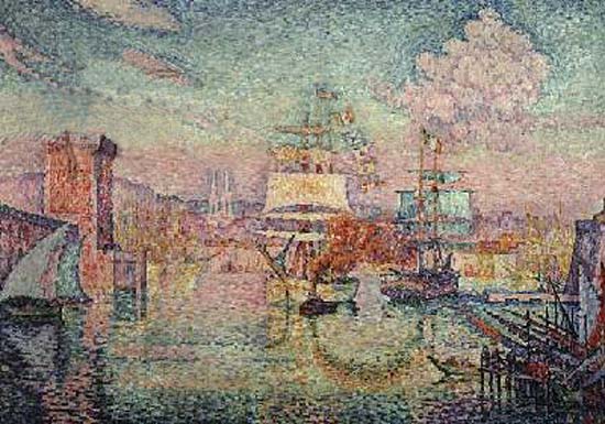 Entrance to the Port of Marseille de Paul Signac