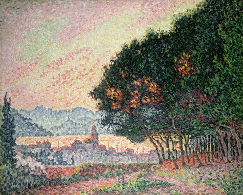 Forest near St. Tropez, 1902 de Paul Signac