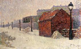 Snow, Butte Montmartre, 1887 (oil on canvas)