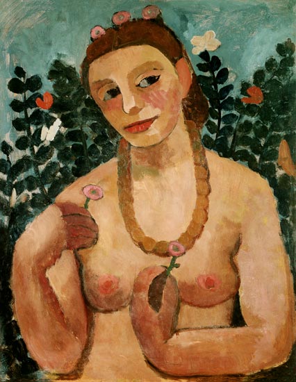 Autorretrato de Paula Modersohn-Becker