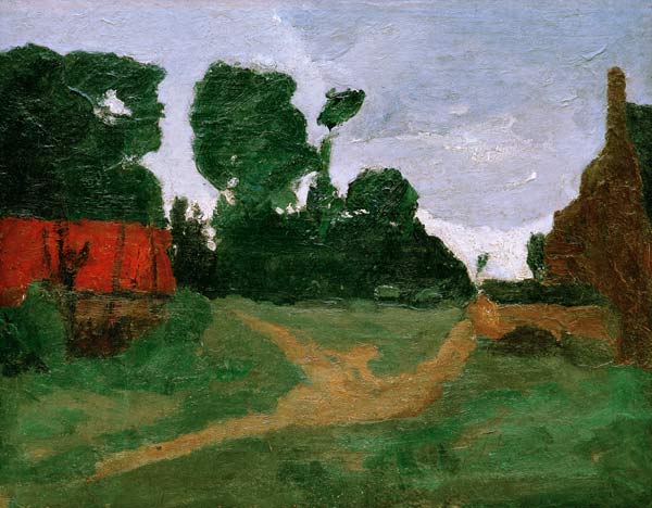 Edge of Village de Paula Modersohn-Becker