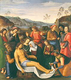 Die Beweingung Christi. de Perugino (eigentl. Pierto di Cristoforo Vanucci)