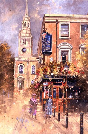 Crown Tavern, Clerkenwell, 2000 (oil on canvas)  de Peter  Miller