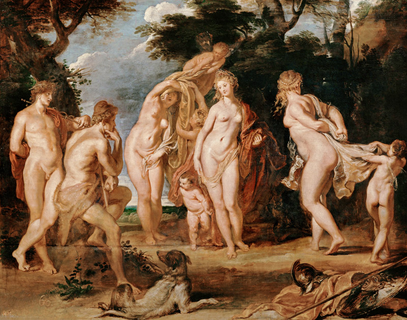 The Judgement of Paris de Peter Paul Rubens