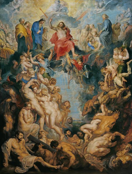 The large Last Judgement. de Peter Paul Rubens