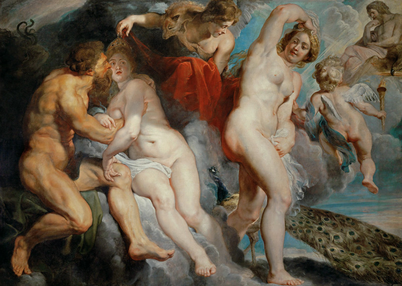 Rubens / Ixion, deceived by Juno de Peter Paul Rubens