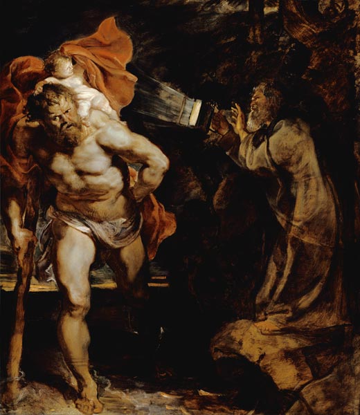The St. Christophorus. de Peter Paul Rubens