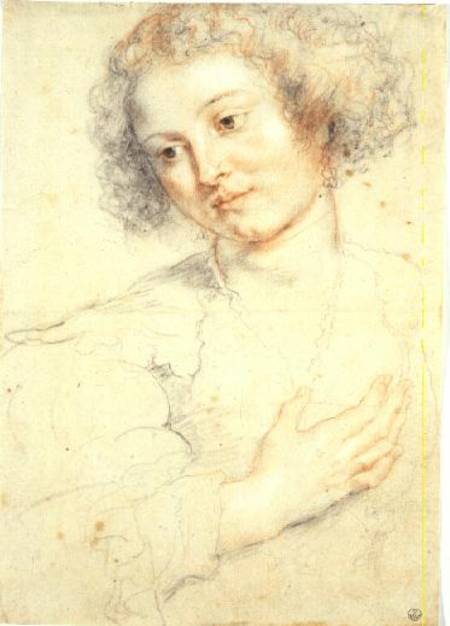 Study of the Head of St. Apollonia de Peter Paul Rubens