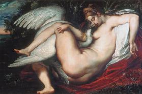 Leda con el cisne