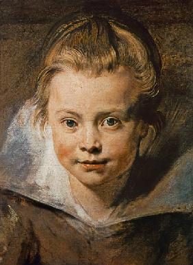 Cabeza de una niña (Clara-Serena Rubens) en 1616.