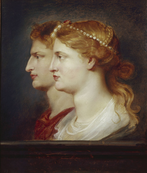 Tiberius and Agrippina / Rubens de Peter Paul Rubens