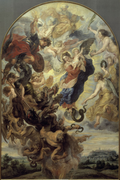 Woman of the Apocalypse / Rubens / 1624 de Peter Paul Rubens