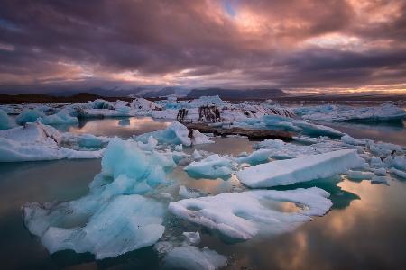 The Jökulsárlón