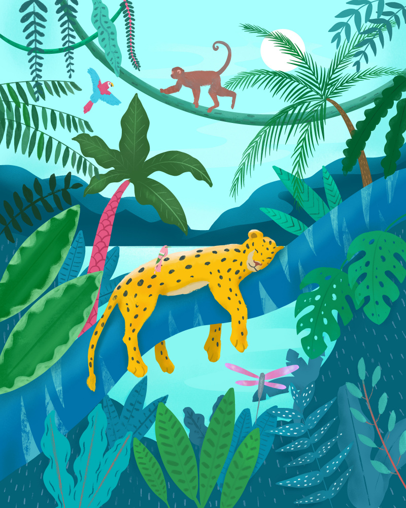 Jungle Leopard de Petra Lizde