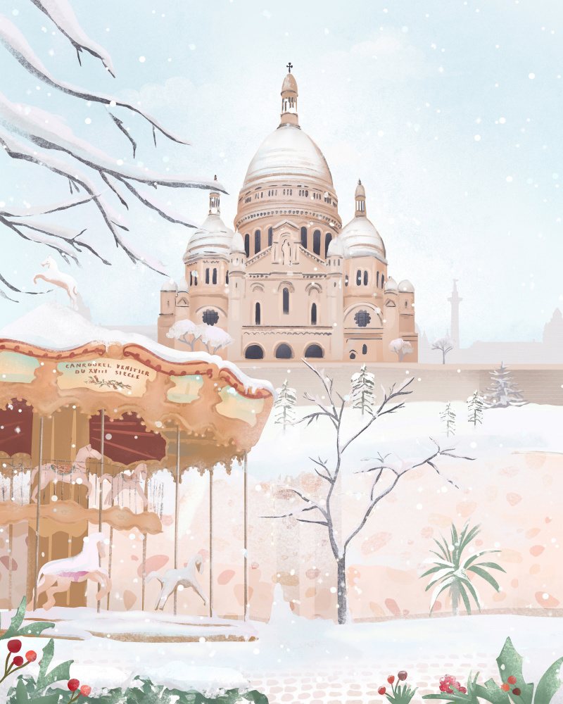 Winter in Paris de Petra Lizde