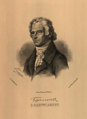 Portrait of the composer Dmitry Bortniansky (1751-1825)