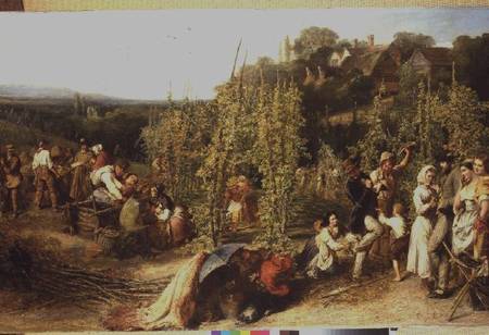 Life in the Hop Garden de Phoebus Levin