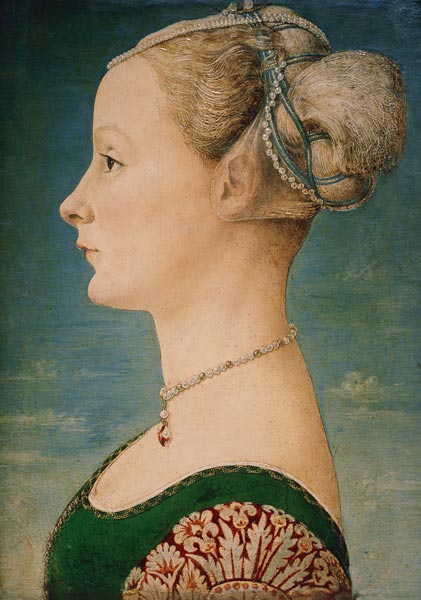 Portrait of a Woman de Piero del Pollaiuolo