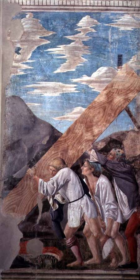 Burying of the Wood, from the True Cross Cycle de Piero della Francesca