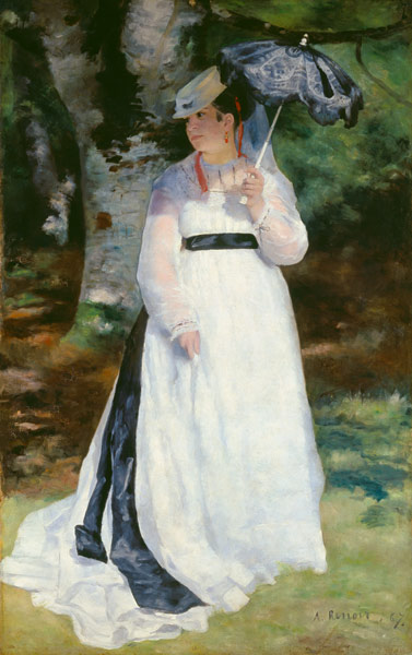 Lise mit dem Sonnenschirm (Lise - La femme à l'ombrelle) de Pierre-Auguste Renoir
