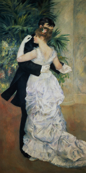 Baile en la ciudad de Pierre-Auguste Renoir