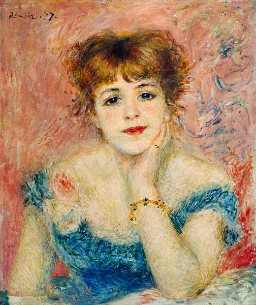 Jeanne Samary de Pierre-Auguste Renoir