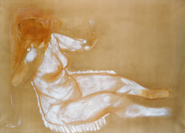 Study of a Seated Nude de Pierre-Auguste Renoir