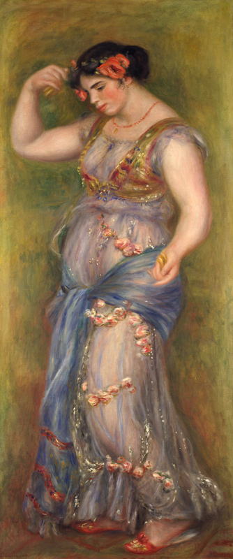 Dancing Girl with Castanets de Pierre-Auguste Renoir