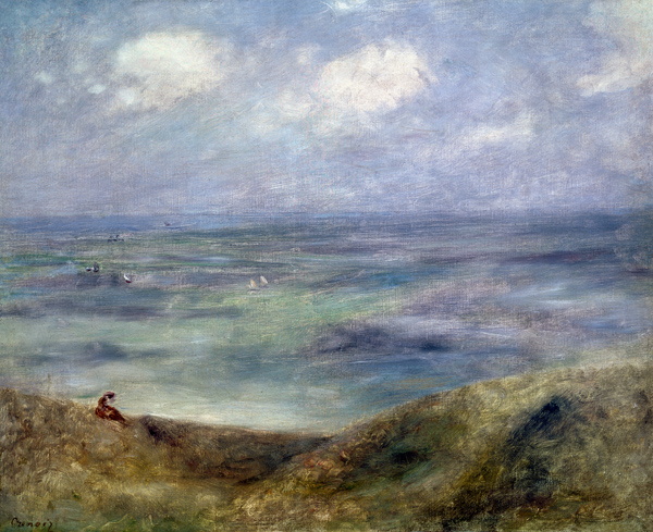 View of the Sea, Guernsey de Pierre-Auguste Renoir