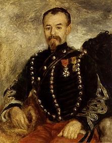 Portrait of the Capitaine Darras. de Pierre-Auguste Renoir