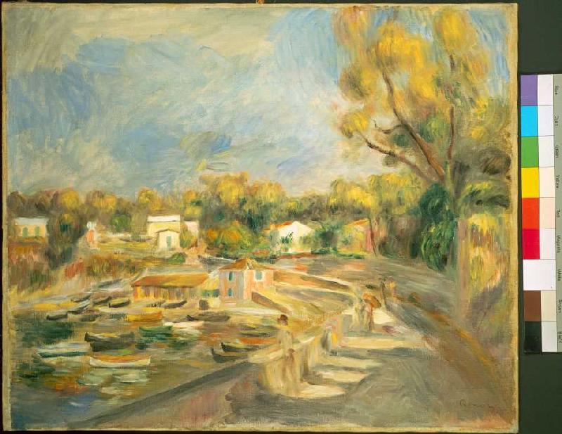 Cagnes. de Pierre-Auguste Renoir