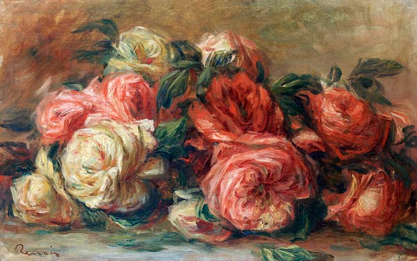 Discarded Roses de Pierre-Auguste Renoir
