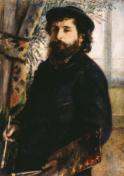 Renoir / Claude Monet / Painting / 1875 de Pierre-Auguste Renoir