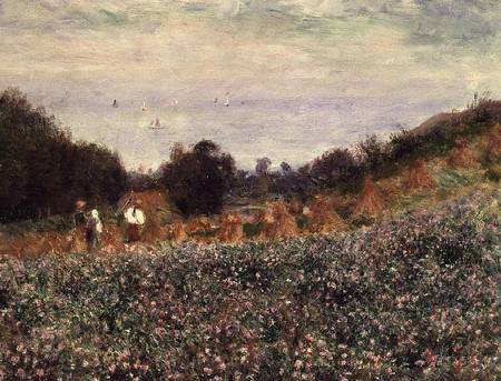 Countryside at Berneval de Pierre-Auguste Renoir