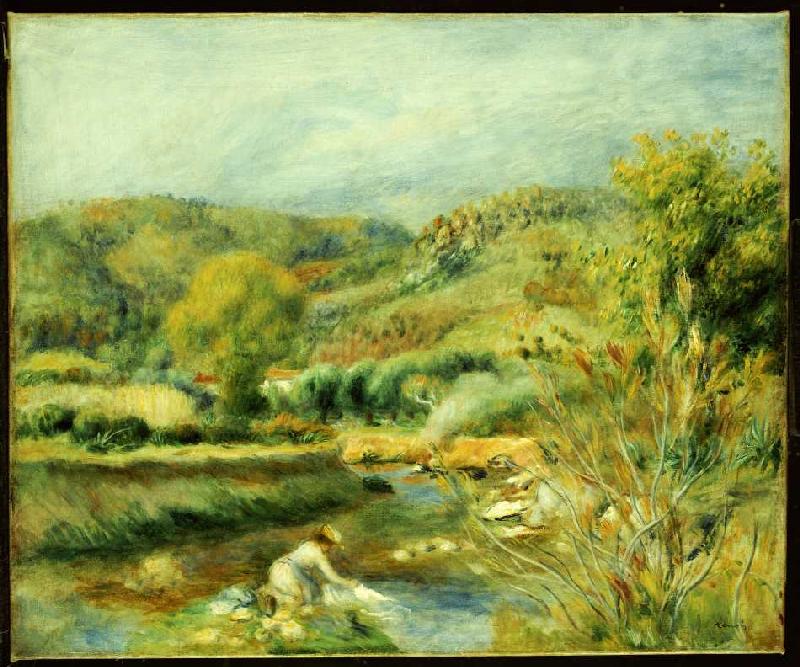 Die Wäscherin (La Laveuse) de Pierre-Auguste Renoir