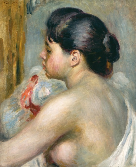 Dark-Haired Woman de Pierre-Auguste Renoir
