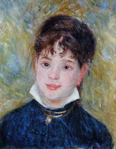 Head of a Young Woman (Jeanne Samary) de Pierre-Auguste Renoir