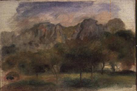 Les Alpilles de Pierre-Auguste Renoir