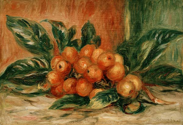 Renoir / Medlar branch / c.1900 de Pierre-Auguste Renoir