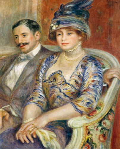 Monsieur et Madame Bernheim de Villers de Pierre-Auguste Renoir