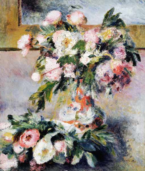 Peonies de Pierre-Auguste Renoir