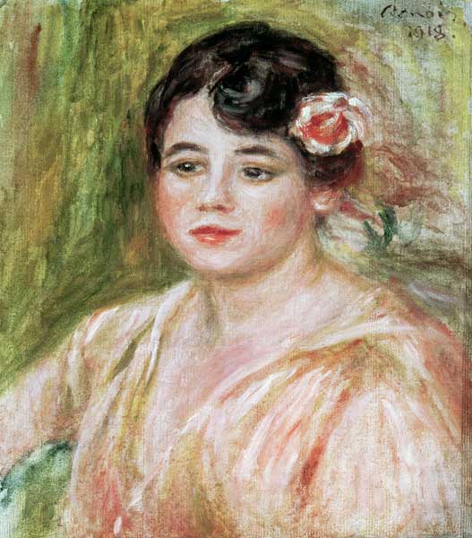 Portrait of Adele Besson de Pierre-Auguste Renoir