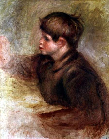 Portrait of Coco painting de Pierre-Auguste Renoir